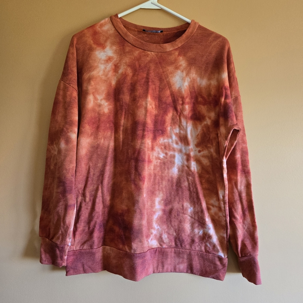 Bombom Tie-Dye Sweatshirt PTP=21"